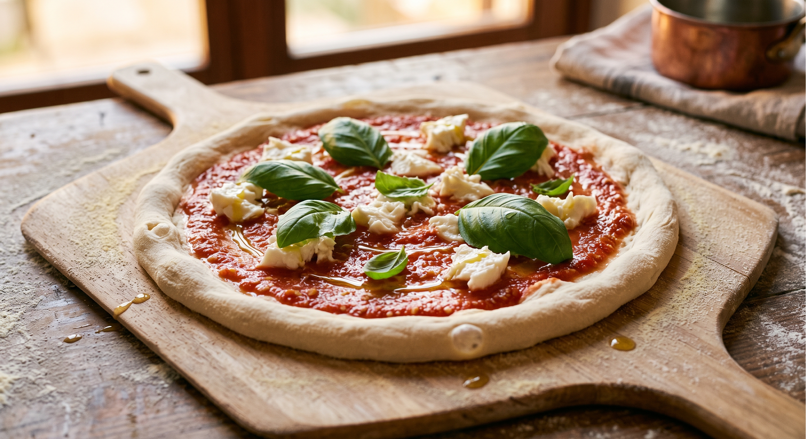 Recette pâte à pizza napolitaine : le secret d'une vraie pizza maison La Dolce Crosta Image