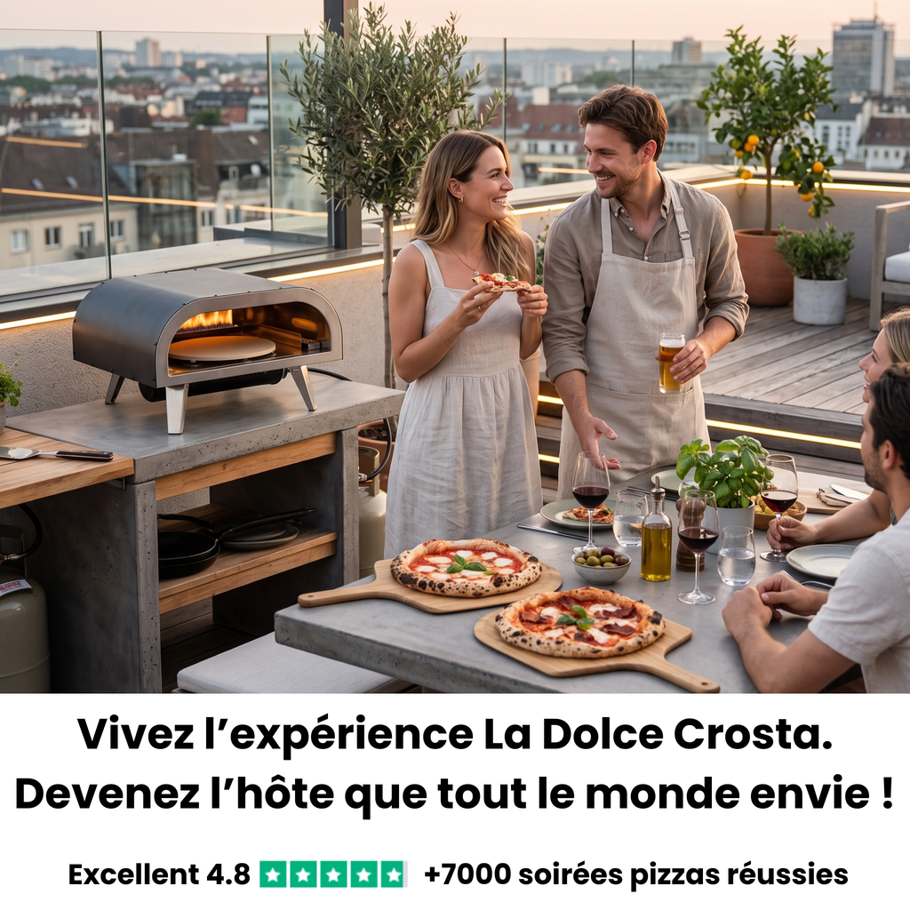 Four à Pizza à Gaz 30 cm (12") | Fiamma La Dolce Crosta