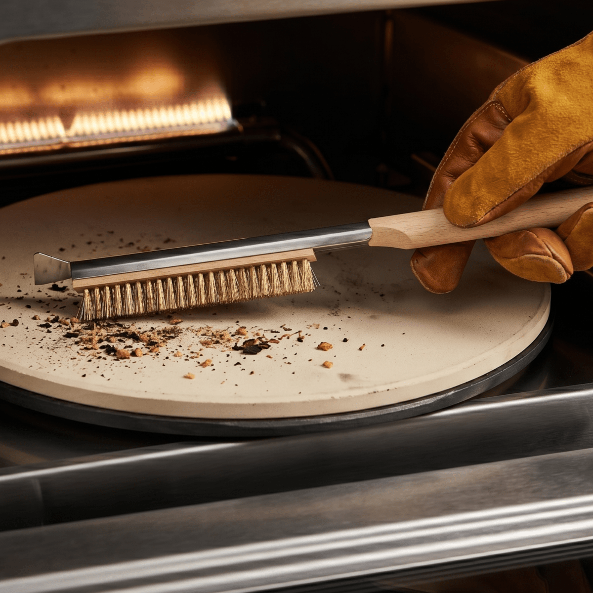 Brosse de Nettoyage pour Pierre à Pizza | Pulito - La Dolce Crosta